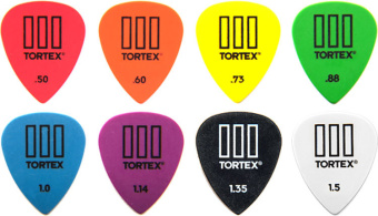 Медиатор Dunlop 4620 Tortex III 6 толщин